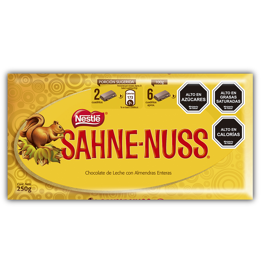 Chocolate Sahne Nuss ( 3 x 250 G ) 1