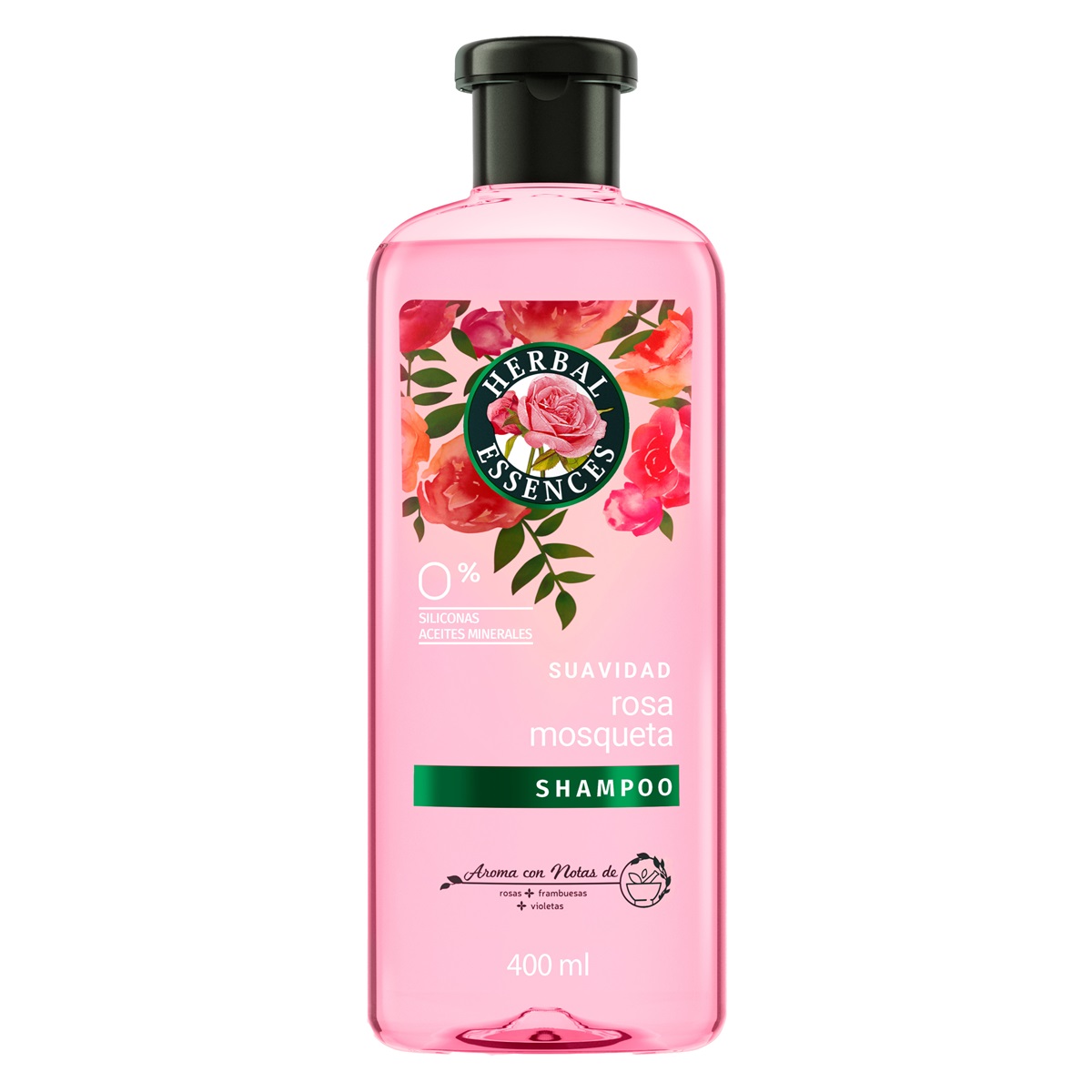 Shampoo Herbal Essences Rosa Mosqueta ( 2 x 400 ML ) 1