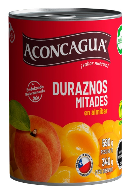 Duraznos Aconcagua Mitades ( 3 x 590 G ) 1