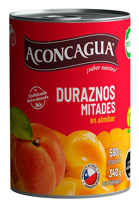 Duraznos Aconcagua Mitades ( 3 x 590 G )
