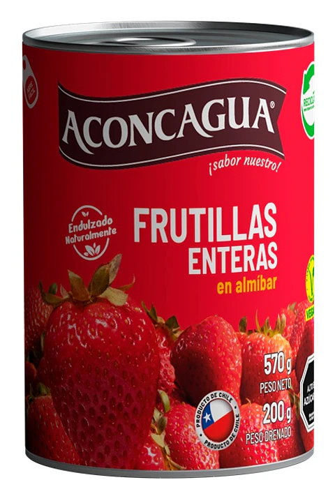 Frutillas Aconcagua ( 3 x 570 G )