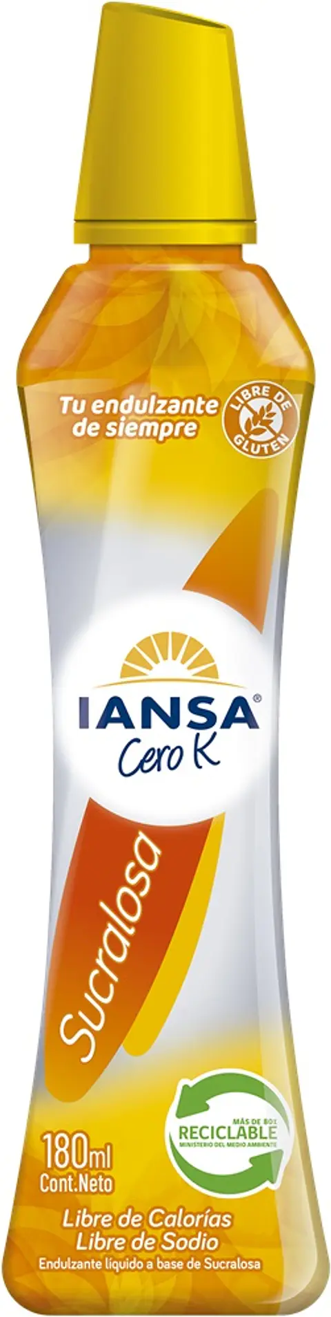 Endulzante Iansa Cero K Sucralosa ( 180 ML )