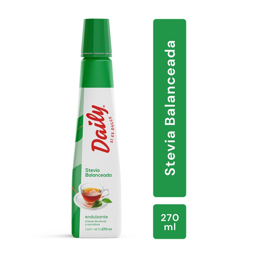 Endulzante Stevia Líquida Daily ( 270 ML ) 1