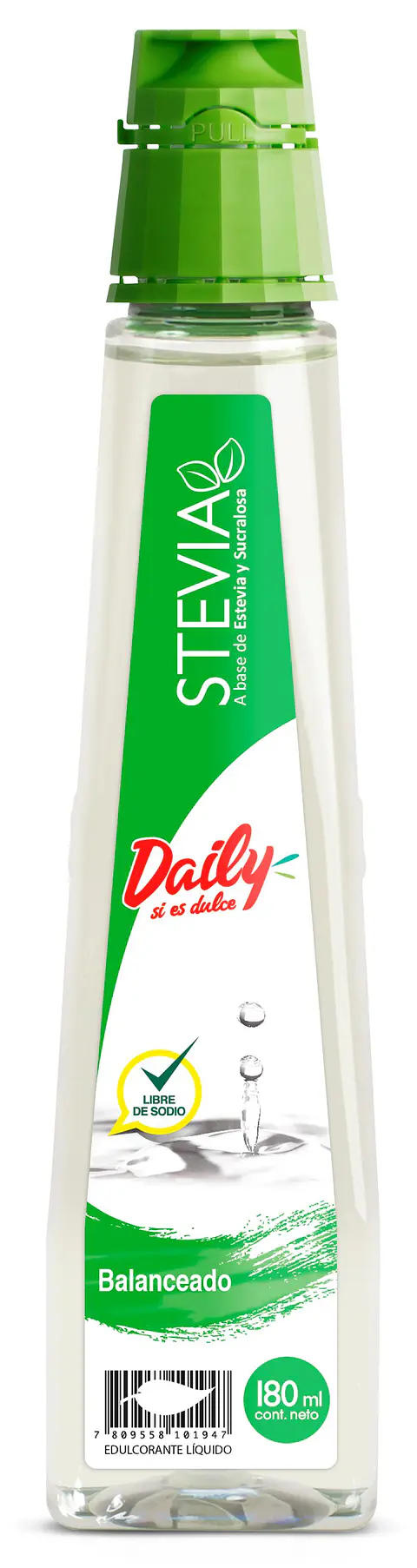 Endulzante Stevia Líquida Daily ( 180 ML )