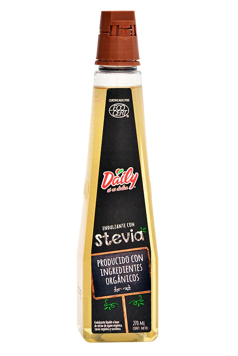 Endulzante Stevia Orgánica Líquida Daily ( 270 ML )
