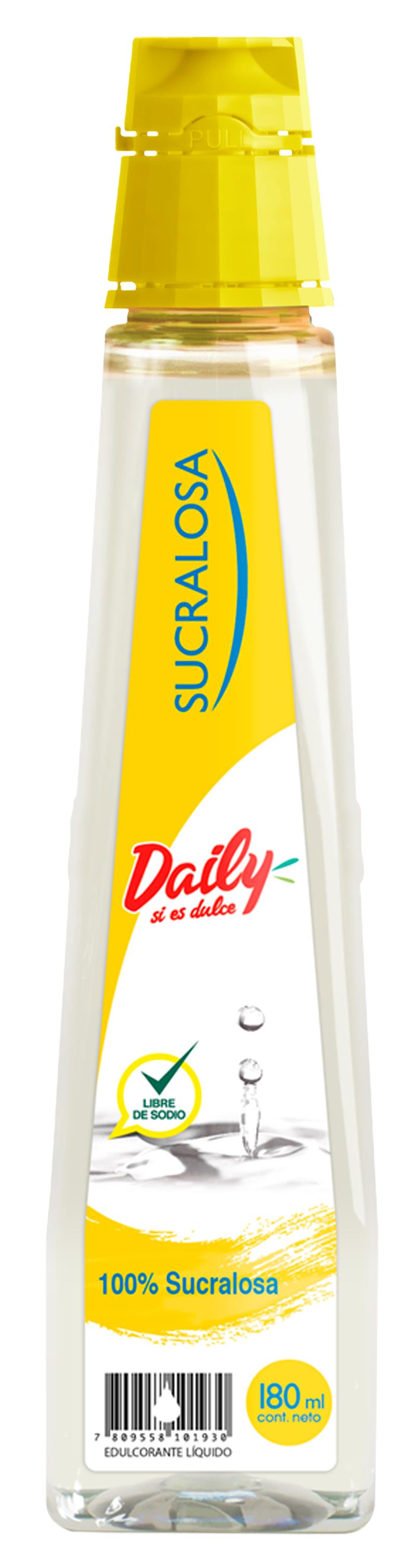 Endulzante Sucralosa Líquida Daily ( 180 ML ) 1