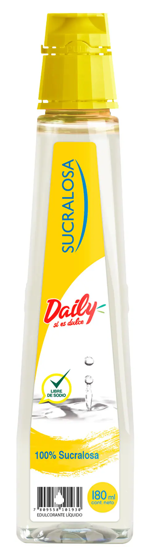 Endulzante Sucralosa Líquida Daily ( 180 ML )