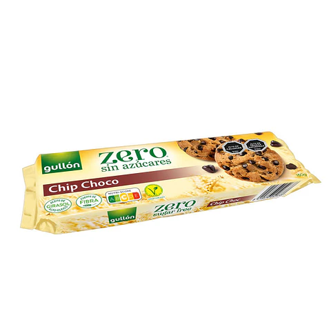 Galletas Gullón Zero Chips de Chocolate ( 3 x 150 G )