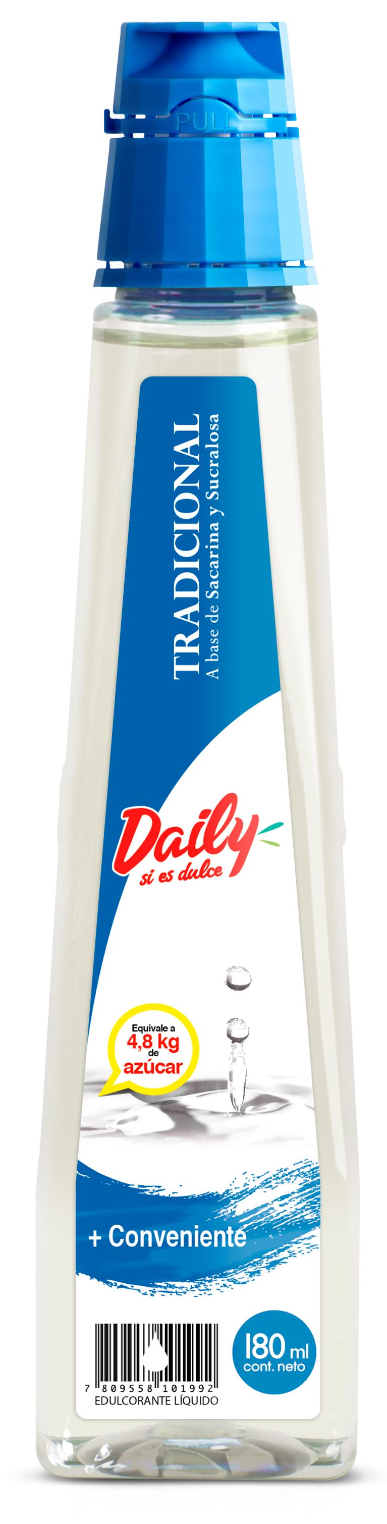 Endulzante Tradicional Líquido Daily ( 180 ML )