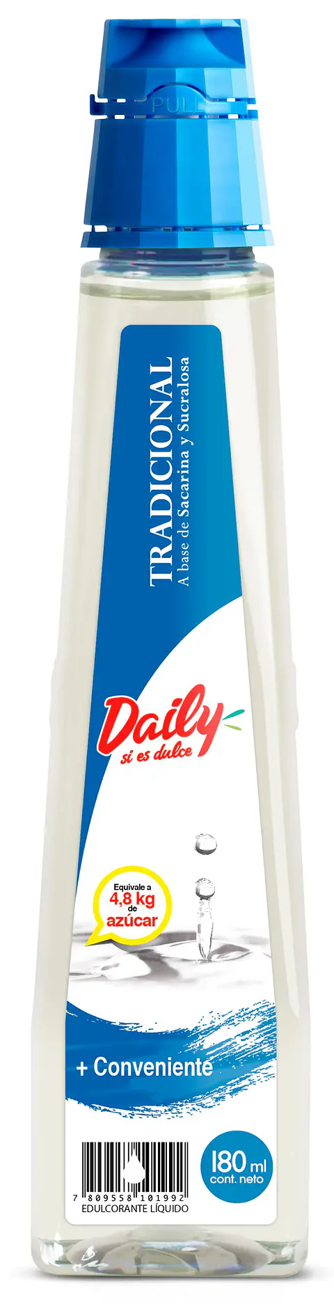 Endulzante Tradicional Líquido Daily ( 180 ML )