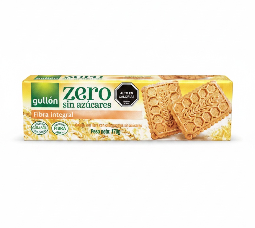 Galletas Gullón Zero Fibra ( 4 x 170 G ) 1