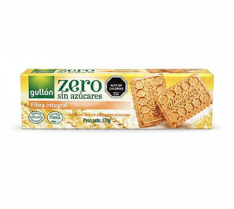 Galletas Gullón Zero Fibra ( 4 x 170 G )