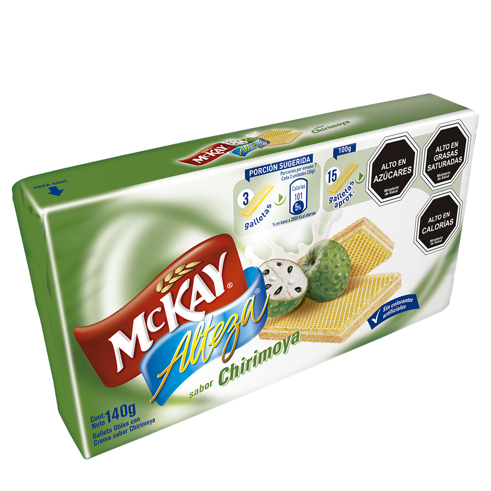 Galletas Oblea Alteza Chirimoya ( 3 x 140 G ) 1