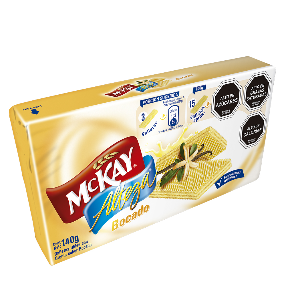 Galletas Oblea Alteza Bocado ( 3 x 140 G ) 1