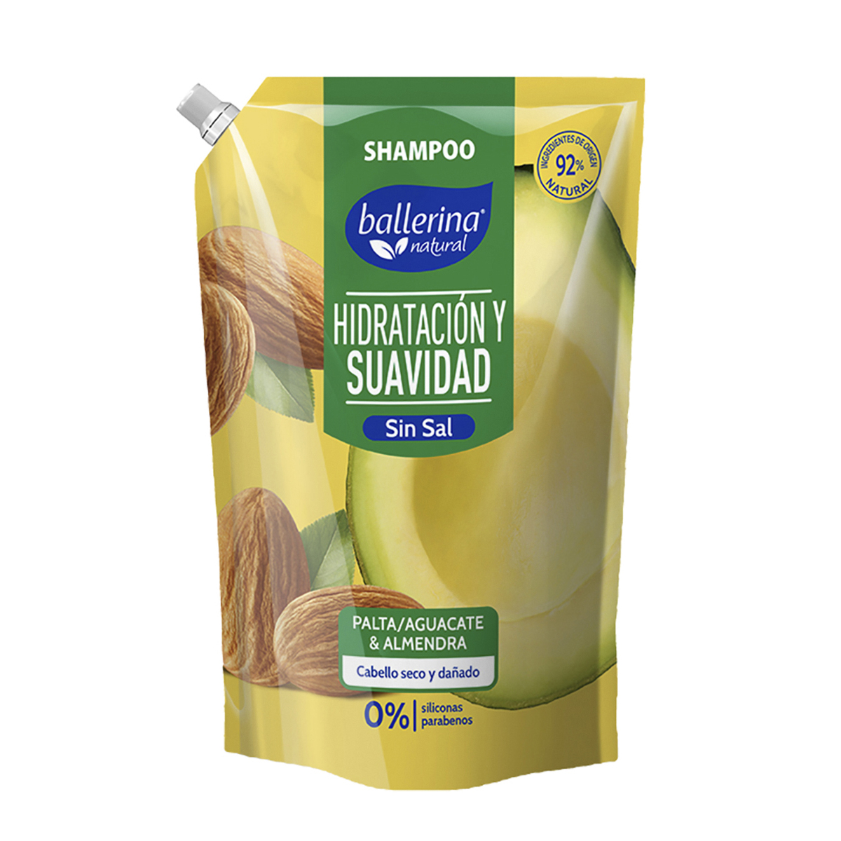 Shampoo Ballerina Doypack Palta ( 2 x 750 ML ) 1
