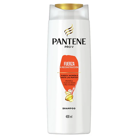 Shampoo Pantene Fuerza Reconstrucción ( 2 x 400 ML )