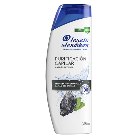 Shampoo Head & Shoulders Purificación Capilar ( 2 x 375 ML )