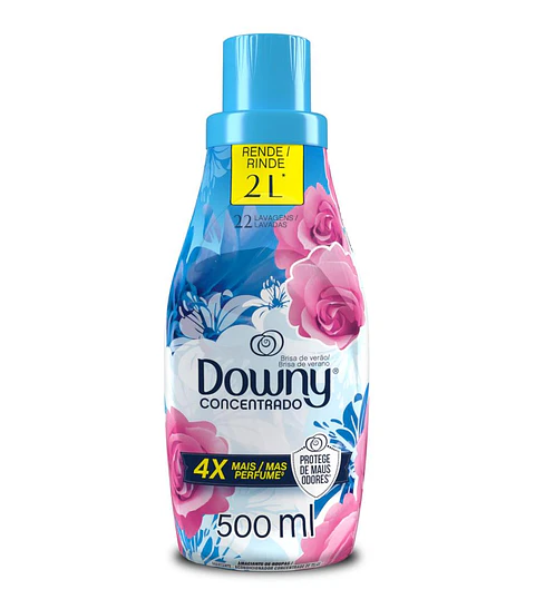Suavizante de Ropa Downy Brisa de Verano ( 3 x 500 ML )