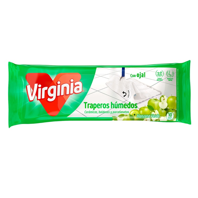 Trapero Húmedo Manzana Verde Virginia ( 3 UD ) 1