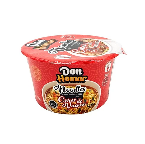 Fideos Instantáneos Don Homar Carne ( 3 x 110 G )