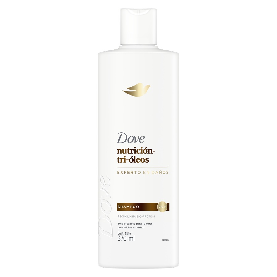 Shampoo Dove Nutrición Tri  Óleos ( 2 x 370 ML ) 1