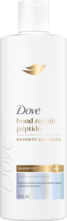 Shampoo Dove Bond Repair Péptidos ( 2 x 350 ML ) 1