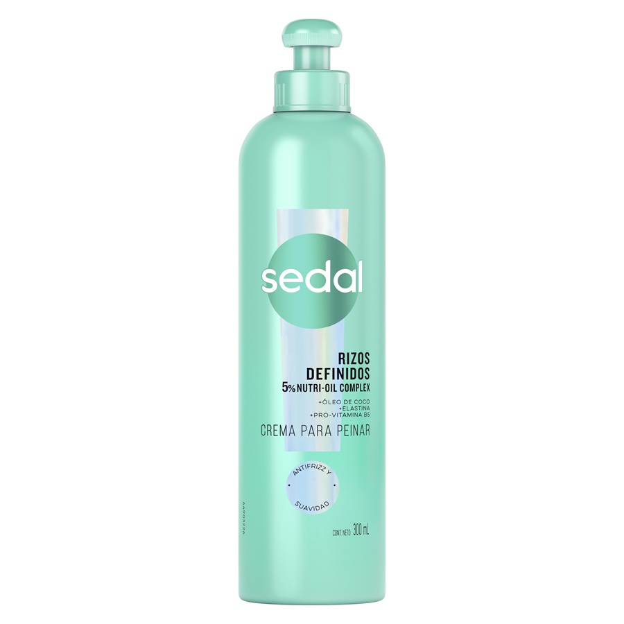 Crema Para Peinar Sedal Rizos Definidos ( 2 x 300 ML ) 1
