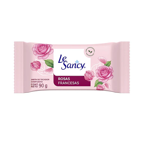 Jabón en Barra Le Sancy Rosas Francesas ( 4 x 90 G )