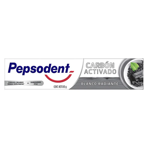 Pasta Dental Pepsodent Carbón Activado ( 3 x 85 G )