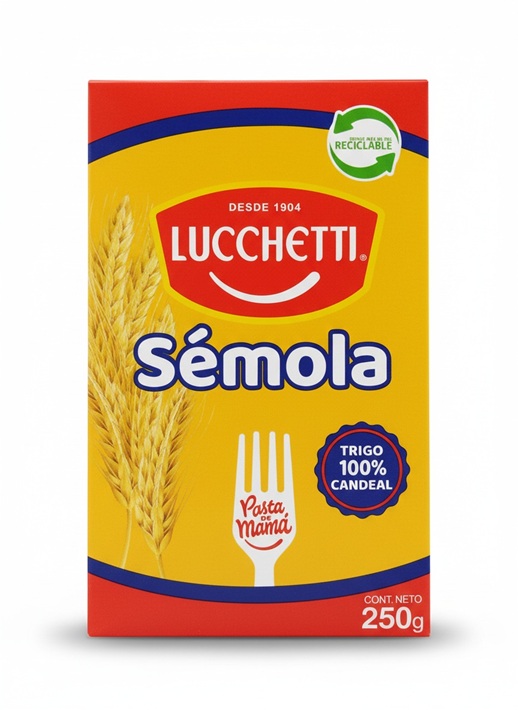 Sémola Lucchetti ( 5 x 250 G ) 1