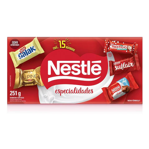 Bombones Surtidos Nestlé Especialidades ( 251 G )