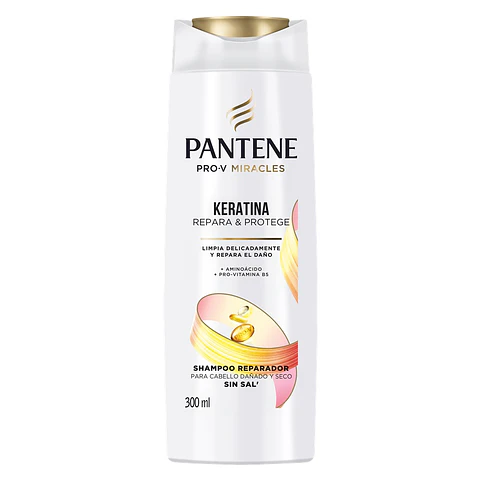 Shampoo Pantene Keratina ( 2 x 300 ML )