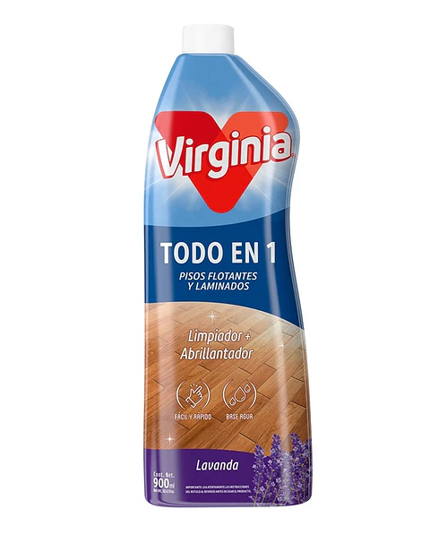 Todo en 1 Pisos Flotantes Virginia ( 2 x 900 ML )