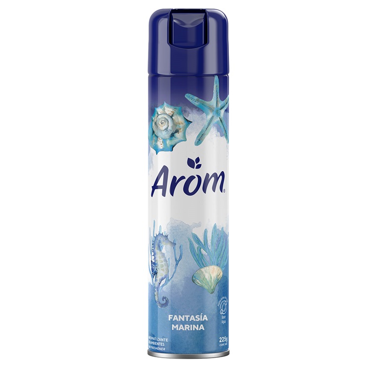 Desodorante Ambiental Aerosol Arom Fantasía Marina ( 3 x 225 G ) 1