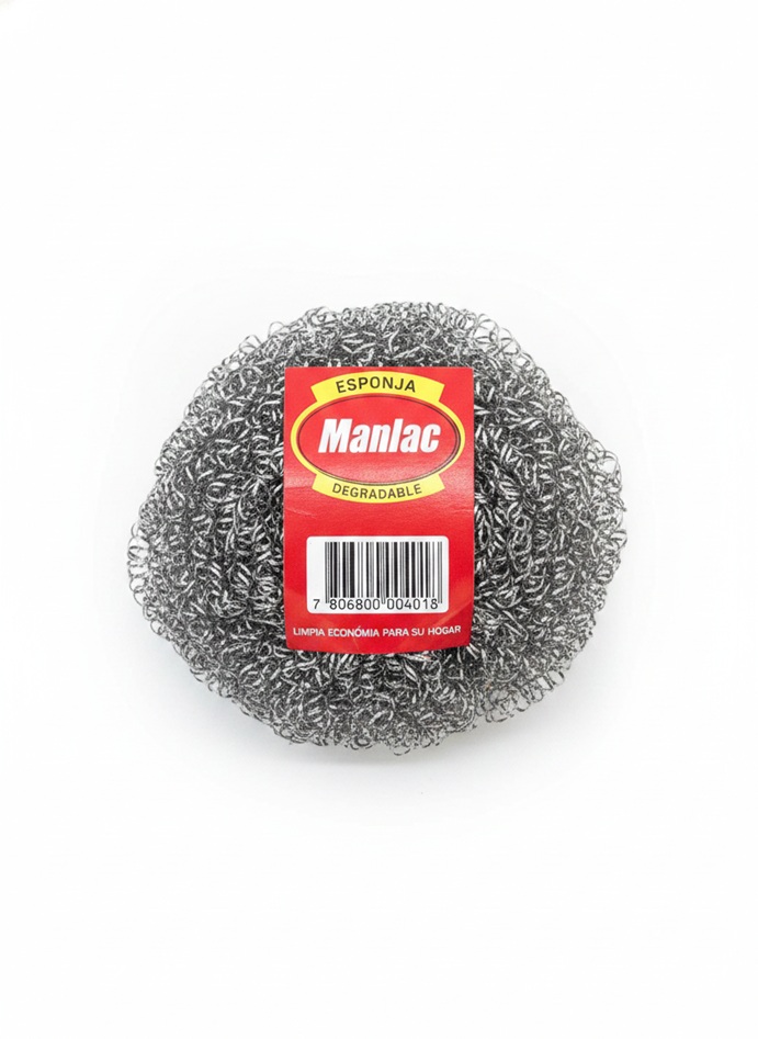 Esponja de Acero Manlac ( 10 UD ) 1