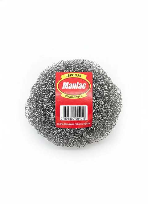 Esponja de Acero Manlac ( 10 UD )