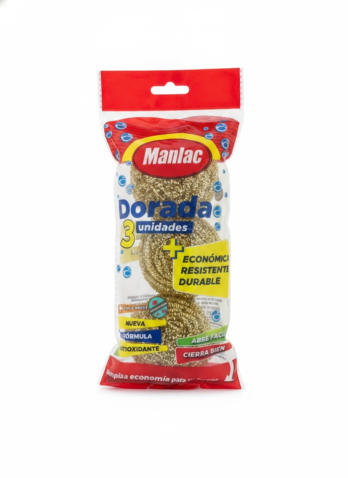 Esponja Dorada Manlac ( 5 x 3 UD ) 1