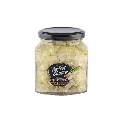 Bruschetta Perfect Choice Palmito/Espárrago/Almendra ( 280 G ) 1