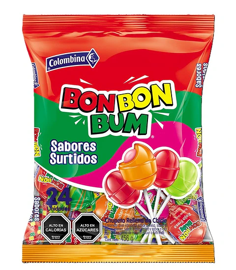Bon Bon Bum Surtido ( 456 G )
