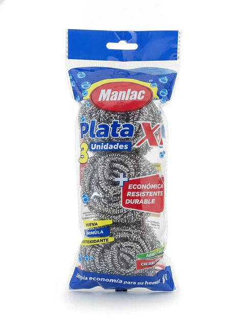 Esponja Plata Manlac ( 5 x 3 UD )