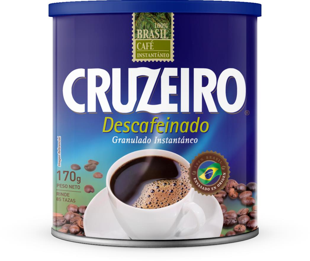 Café Cruzeiro Descafeinado Tarro ( 3 x 170 G ) 1