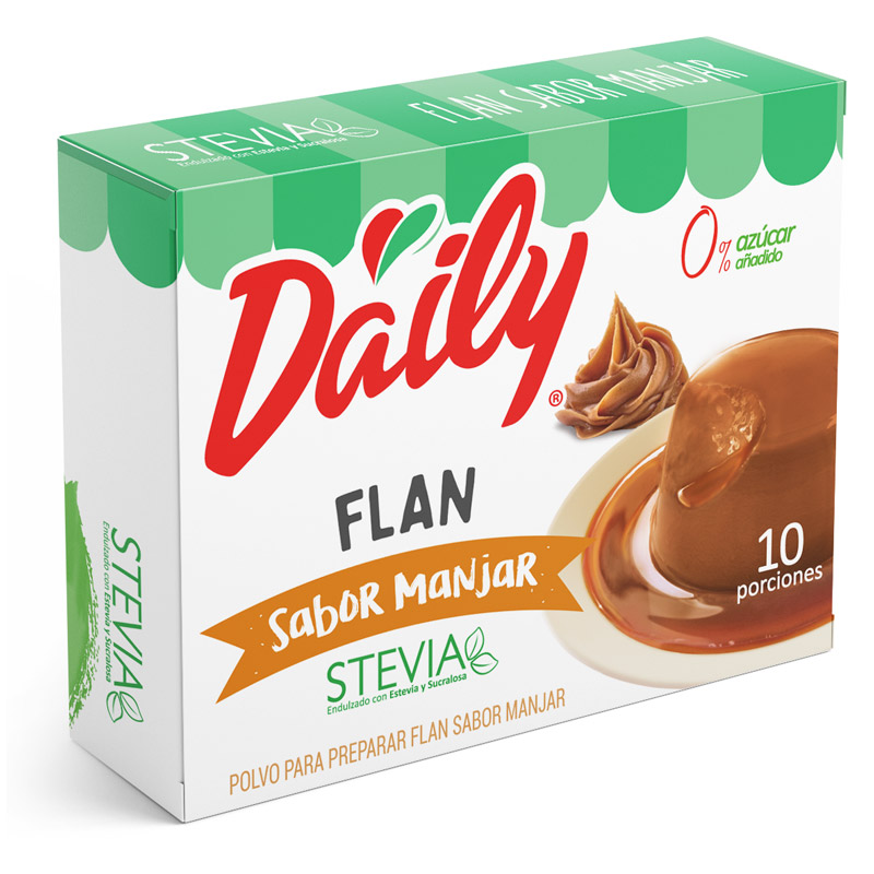 Flan Daily Manjar ( 3 x 20 G ) 1
