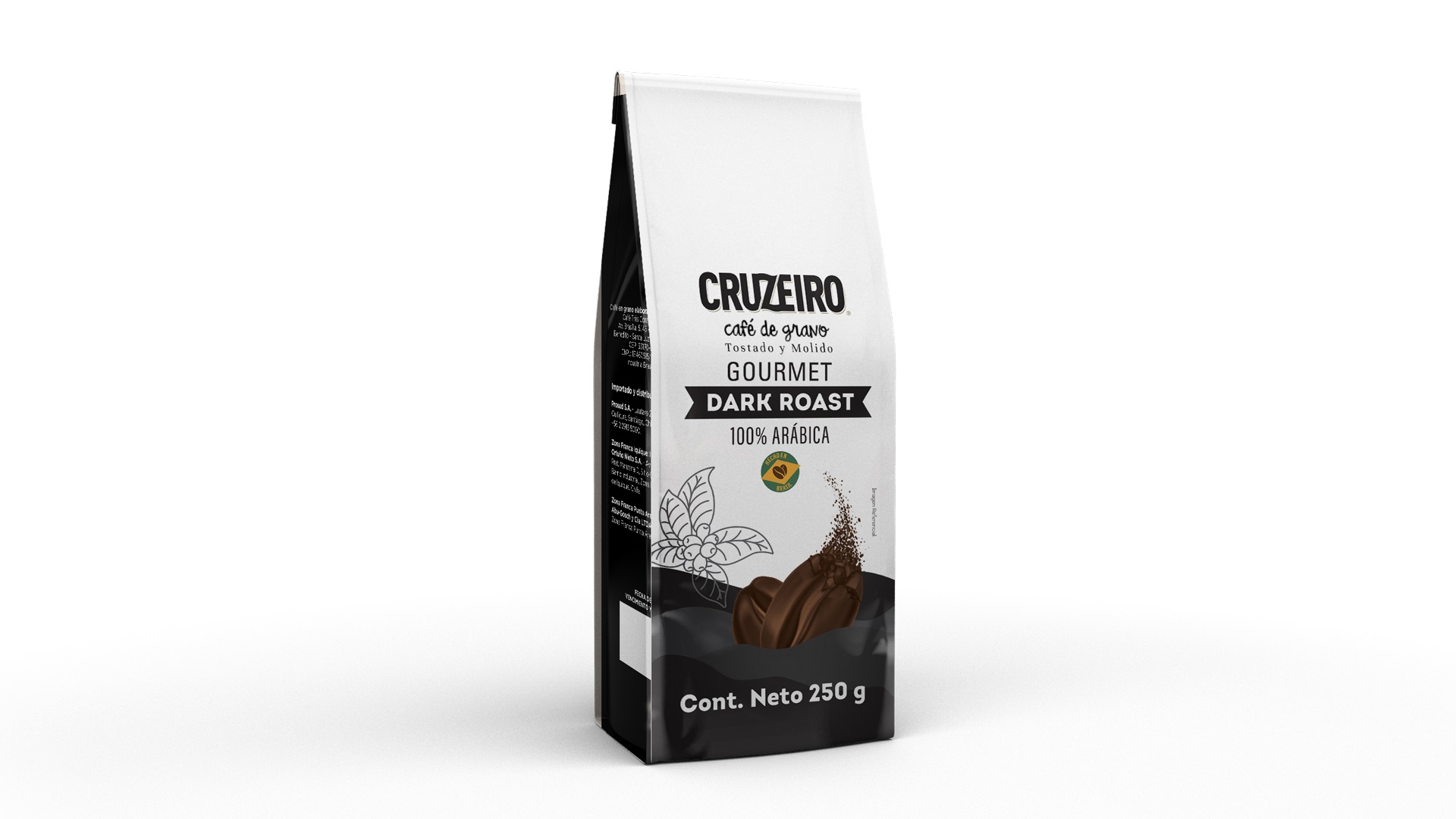 Café de Grano Molido Cruzeiro Dark Roast ( 250 G ) 1
