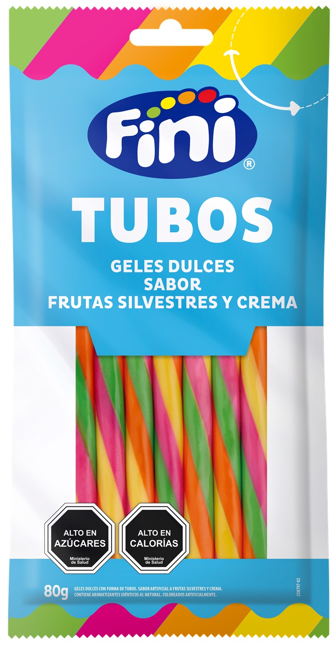 Gomitas Regaliz Fini Frutos Silvestres y Crema ( 12 x 80 G ) 1