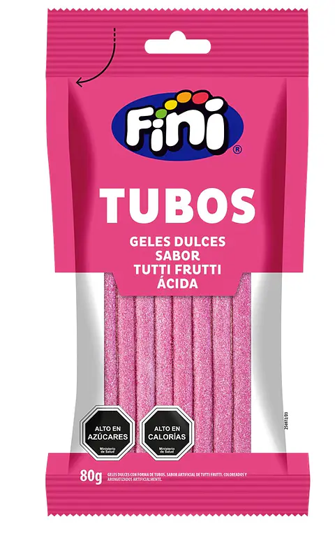 Gomitas Regaliz Fini Tutti Frutti Ácido ( 12 x 80 G )