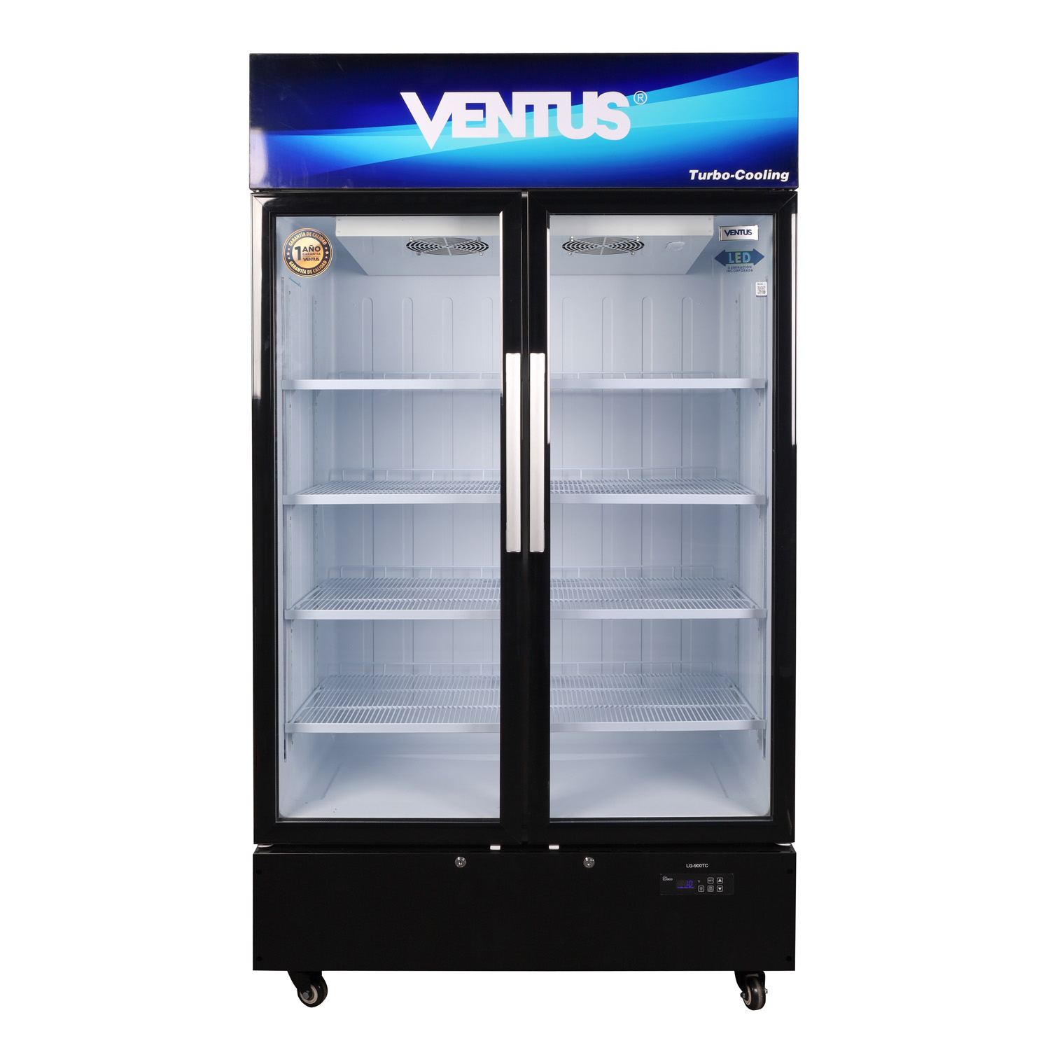Visicooler 2 Puertas Abatibles 900 Litros LG900TC Ventus 1