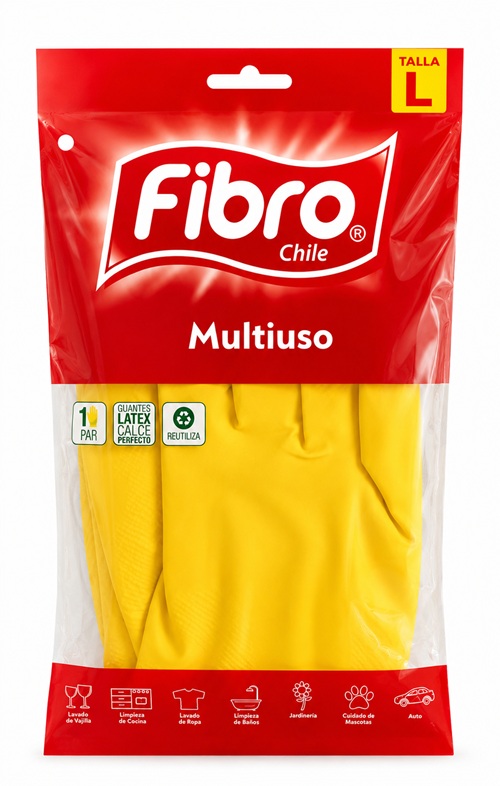 Guantes Multiuso Fibro L ( 3 UD ) 1