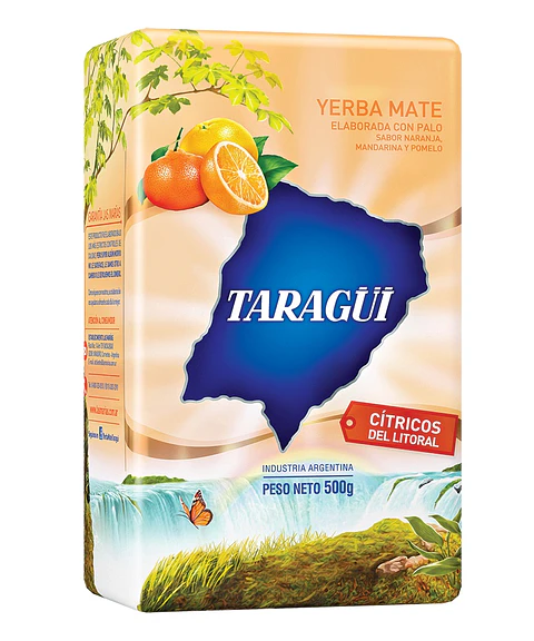Yerba Mate Cítricos del Litoral Taragui ( 2 x 500 G )
