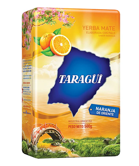 Yerba Mate Naranja de Oriente Taragui ( 2 x 500 G )