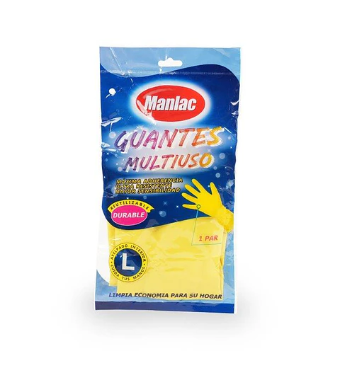 Guantes Multiuso Manlac Talla L ( 3 UD )